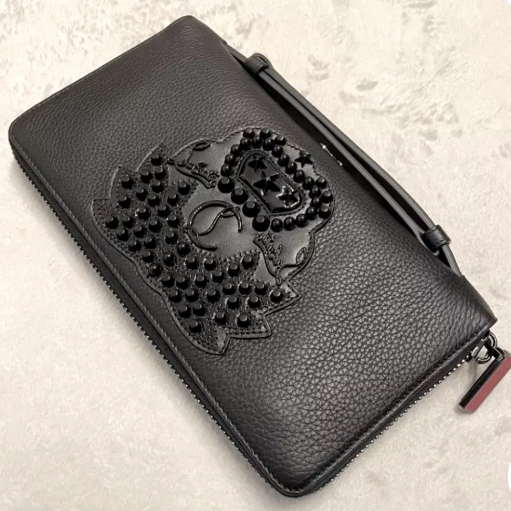 Christian Loubitan Long Wallet Clutch Bag New Never Used